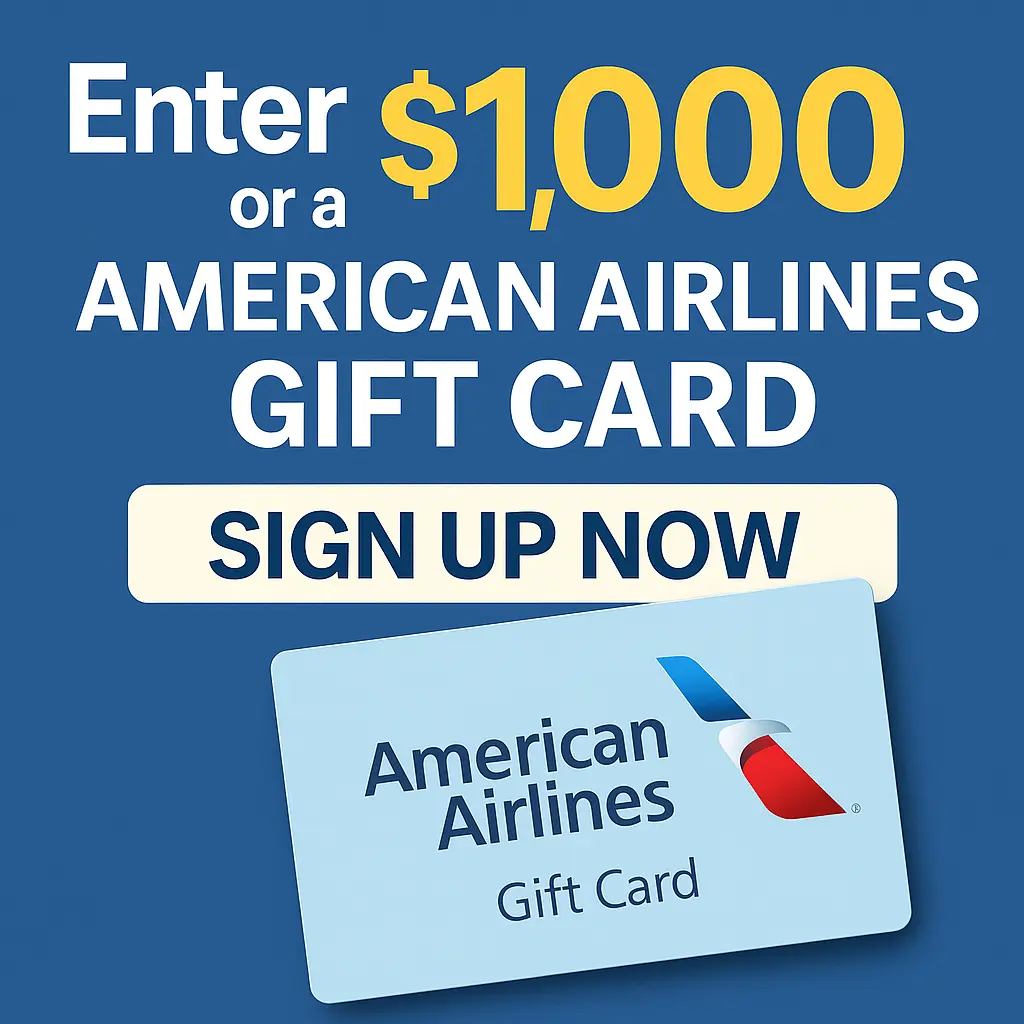 Claim Your 00 American Airlines Gift Card – Fly for Free!