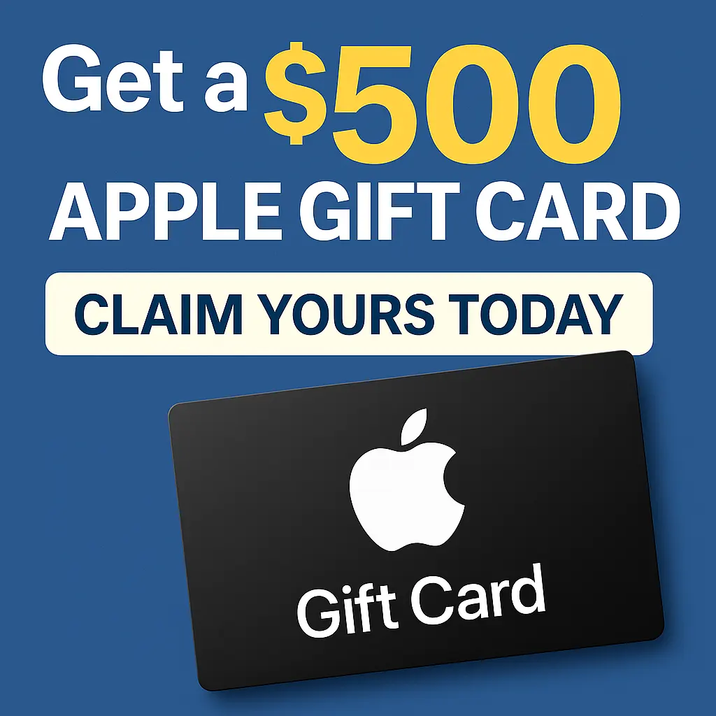 Claim Your 0 Apple Gift Card – Limited Time Only!